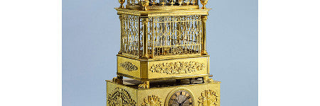 Swiss singing bird automaton will sell at Sotheby's