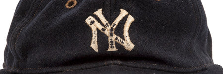 Babe Ruth Yankees cap to lead at Goldin Auctions