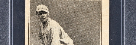 1916 Babe Ruth rookie card realises $552,000