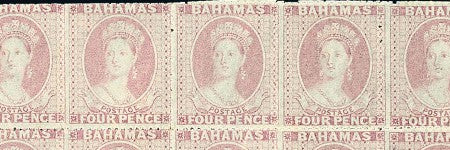 1861 4d Bahamas block to lead Vestey Collection at Spink