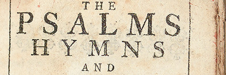 Bay Psalm book seventh edition valued at $40,000