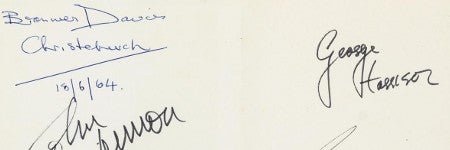 Beatles-signed John Lennon book to auction in San Francisco