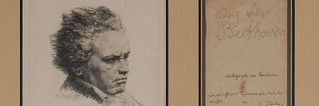 Ludwig van Beethoven autograph to star in RR Auction sale