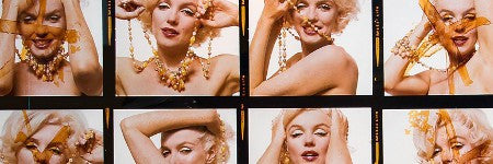 Bert Stern's Marilyn Monroe contact print valued at $15,000