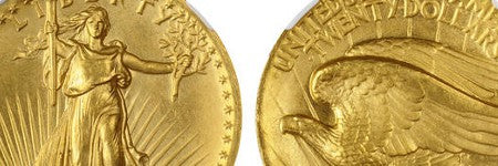 1907 proof double eagle achieves $222,500 at Bonhams