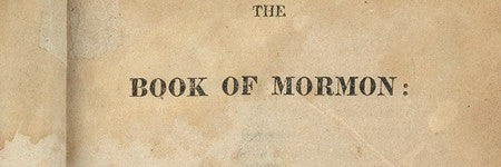 Book of Mormon first edition could make up to $40,000