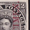 Canada 1851 Queen Victoria 12d block to auction for $12,360
