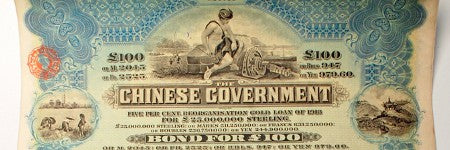 1913 Chinese government bonds could be worth a fortune