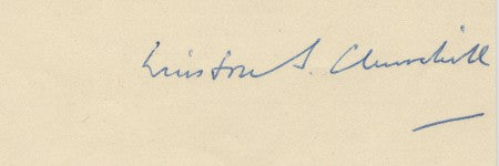 Winston Churchill dog letter archive starts at $12,000