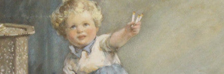 Original painted cigarette adverts heading for UK auction