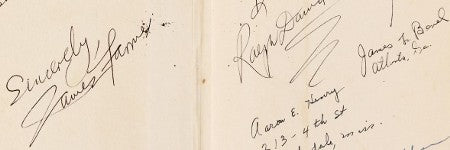 Martin Luther King signed book to auction for $8,000?