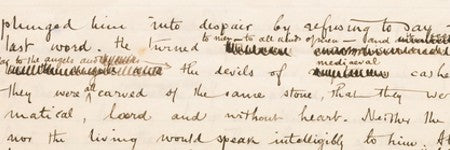 Joseph Conrad autograph manuscript is estimated at $102,000 at Sotheby's