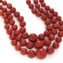 Coral necklace auctions with 45% increase on estimate