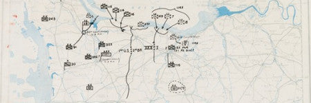 D-Day landing site map will sell in June 11 auction