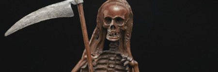 18th century death sculpture set to auction