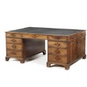 George II mahogany desk auctions for $90,000