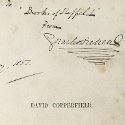 Dickens signed David Copperfield displays author's superstitious nature