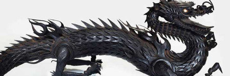 Japanese jizai okimono dragon makes $100,000