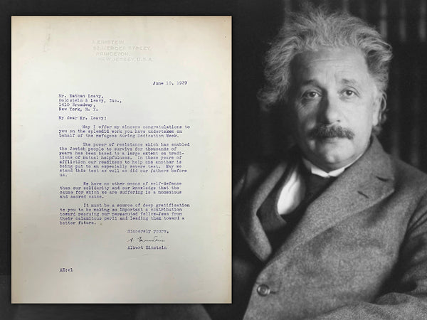 Don't miss: 40% off this Einstein signed letter