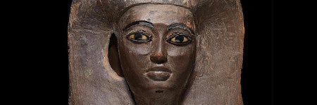 Egyptian wooden mummy mask makes $150,000