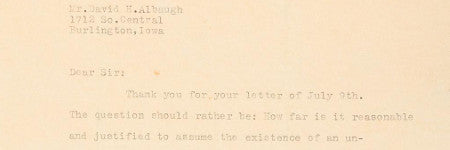 Albert Einstein God letter to auction at PBA Galleries