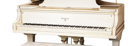 Elvis Presley’s white piano sells for $375,000