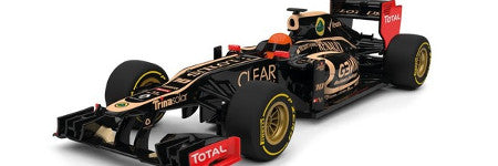 Lotus E20 F1 racing car to benefit peace charity