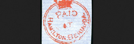 1861 Perot provisional stamp valued at $121,500