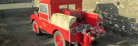 Land Rover Fire Tender to lead sale of fire fighting memorabilia