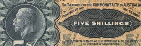 Australian five shilling note to make $53,000?