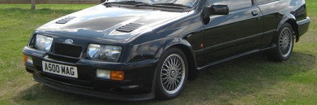 1987 Ford Sierra RS500 Cosworth could make $60,500 at Bonhams