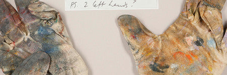 Francis Bacon's painting gloves auction for $8,500