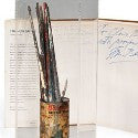 Francis Bacon's paintbrushes estimated at $38,500