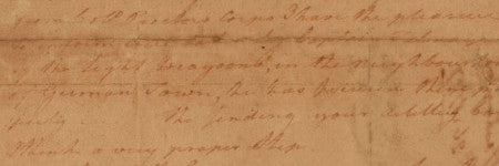 Unpublished George Washington letter to star at RR