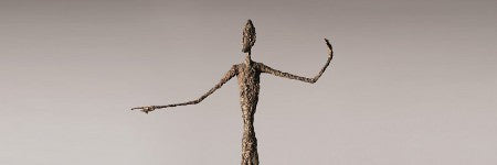 Alberto Giacometti's Pointing Man sets new sculpture record