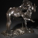 Rembrandt Bugatti's bronze wildebeest to bring $510,000 at Bonhams?