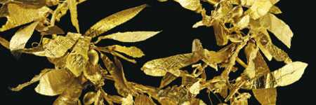 Greek gold olive wreath offered in October 25 auction