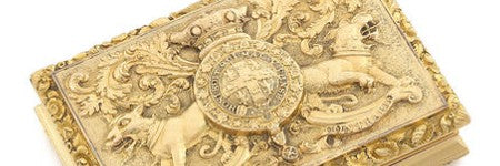 Earl of Uxbridge gold freedom box to make $108,500?