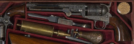 Gustave Young Colt percussion revolver could make $800,000 in November