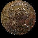 1796 Pole Half Cent found in matchbox to make $49,000?