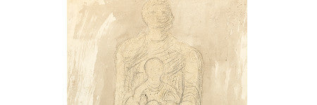 Henry Moore's Madonna and Child sells for $53,500