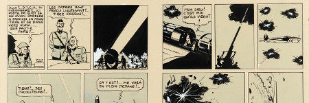 Tintin double page illustration sells for $1.7m in Paris