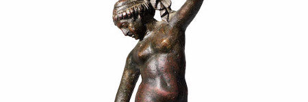 Ancient Greek Hermaphroditos figure to auction