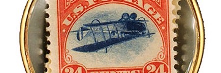 Unique inverted Jenny locket valued at $300,000 at HR Harmer