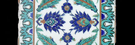 Hand painted Iznik tile valued at up to $46,000