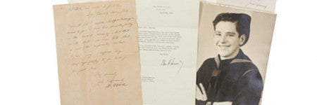 JFK WWII letter archive achieves $200,000 in RR Auction sale
