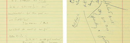 JFK presidential campaign notes offered with $25,000 opening bid