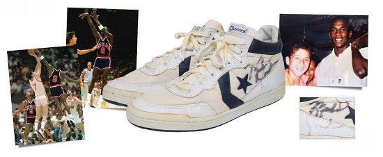 Michael Jordan's 1984 Olympic sneakers to exceed $50,000?