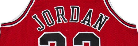 Game-worn Michael Jordan Bulls jersey leads bidding at Goldin Auctions