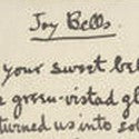 Siegfried Sassoon's Joy Bells set for auction at Bonhams